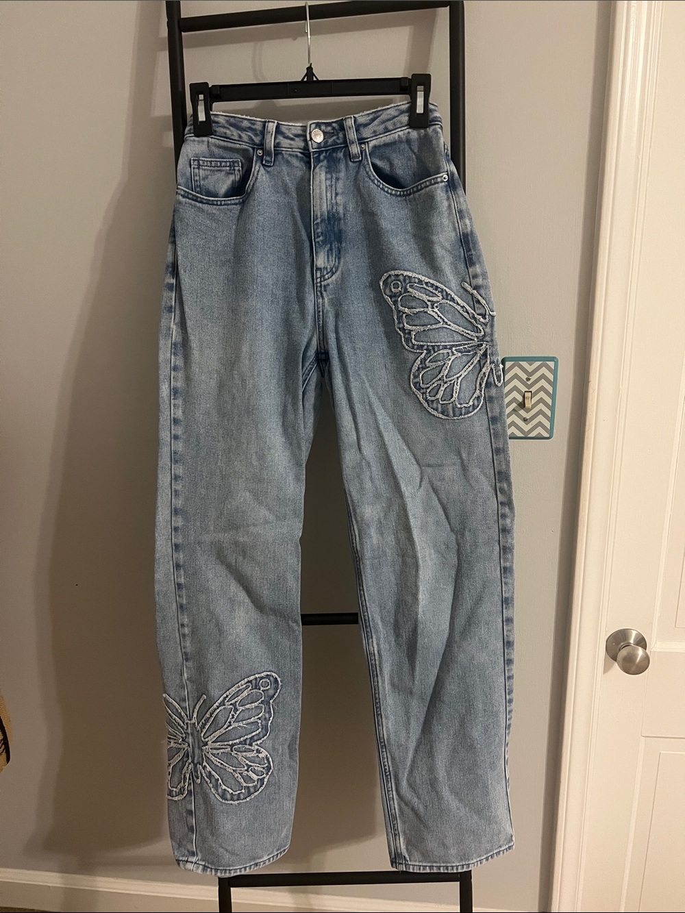 PacSun Butterfly 90’s Boyfriend Jeans